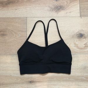 Lululemon Flow Y Bra Long Line Nulu Light Support Size 6